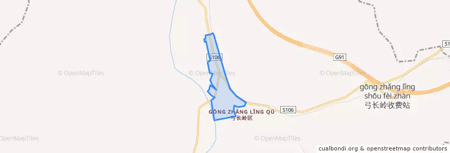 Mapa de ubicacion de 安平街道.