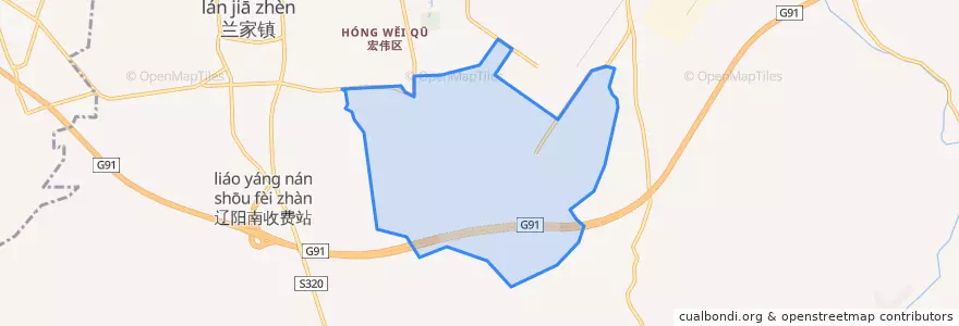 Mapa de ubicacion de Xincun Subdistrict.