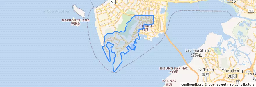 Mapa de ubicacion de 招商街道.