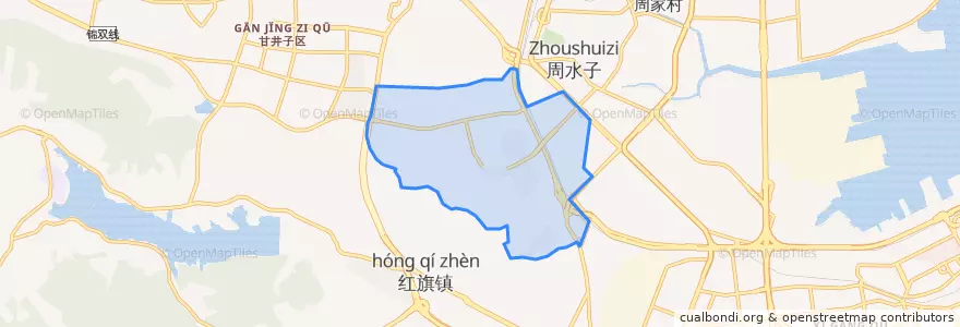 Mapa de ubicacion de 李家街道.