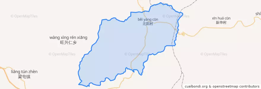 Mapa de ubicacion de Wolongquan.