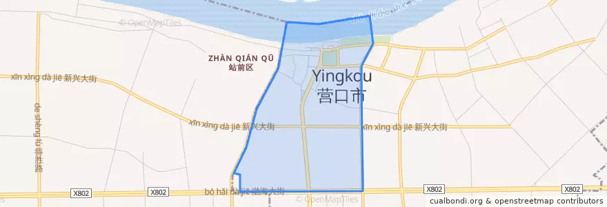Mapa de ubicacion de 八田地街道.