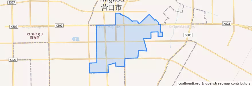 Mapa de ubicacion de 建丰街道.