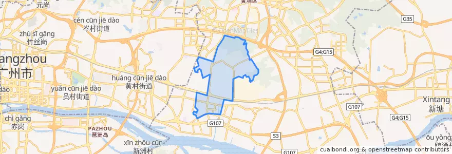 Mapa de ubicacion de 大沙街道.