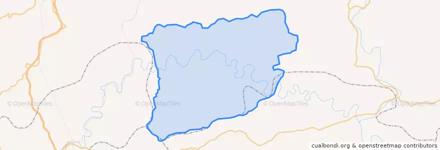 Mapa de ubicacion de Dayingzi.
