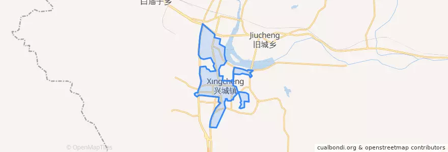 Mapa de ubicacion de Lixiang Subdistrict.