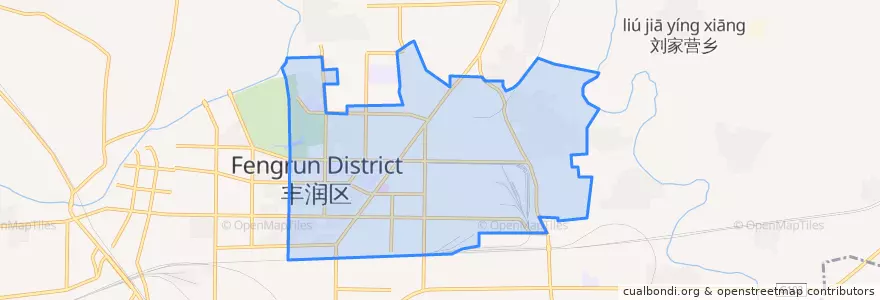 Mapa de ubicacion de Taipinglu Subdistrict.