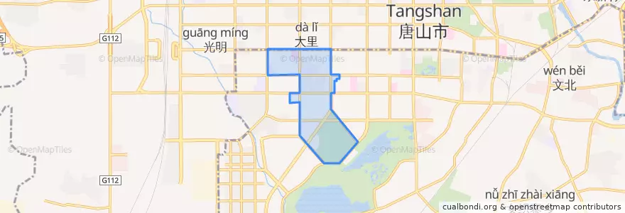 Mapa de ubicacion de 学院南路街道.