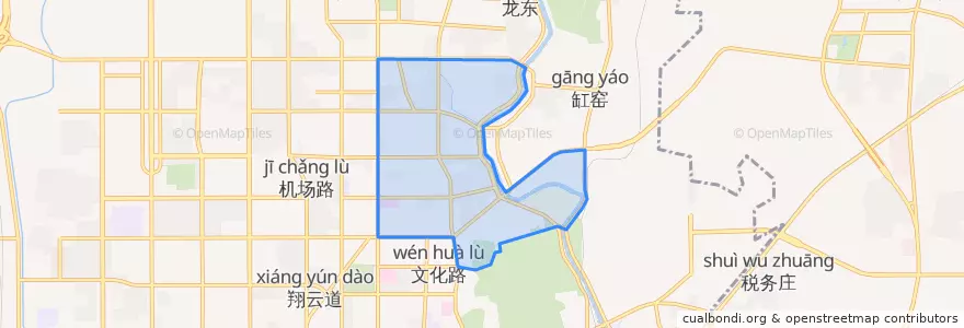 Mapa de ubicacion de 钓鱼台街道.