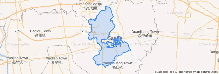 Mapa de ubicacion de 泃阳镇.