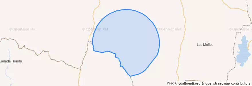 Mapa de ubicacion de Comisión Municipal de La Vertiente.