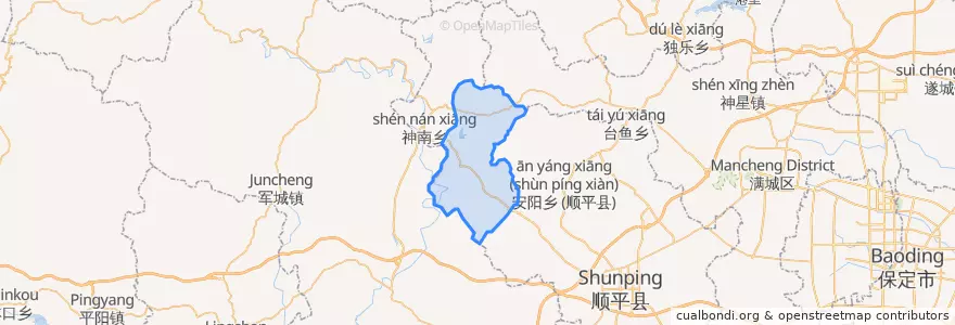 Mapa de ubicacion de 大悲乡.