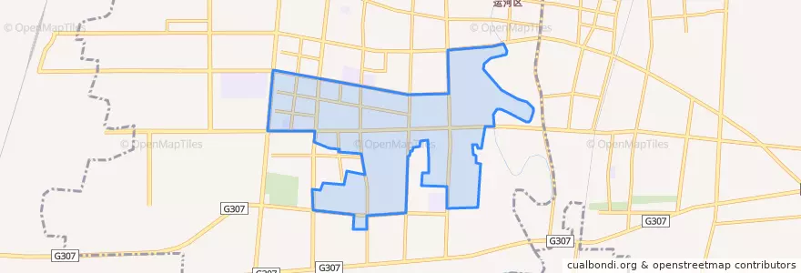 Mapa de ubicacion de 南湖街道.