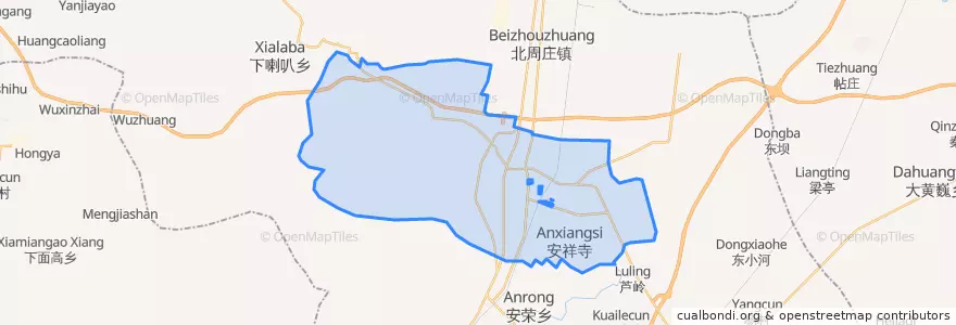 Mapa de ubicacion de 山陰県.