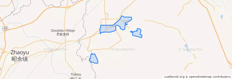 Mapa de ubicacion de 南城区管委会.