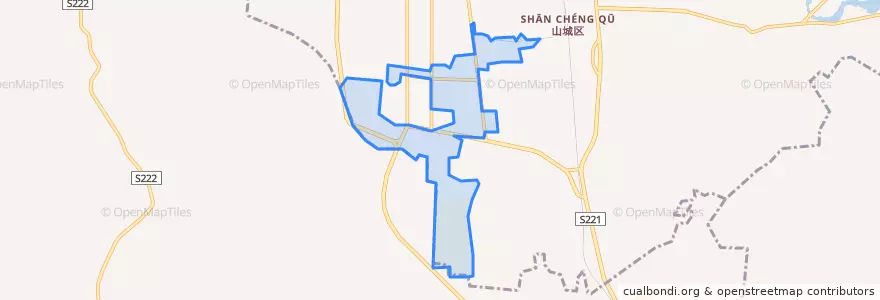 Mapa de ubicacion de 鹿楼街道.