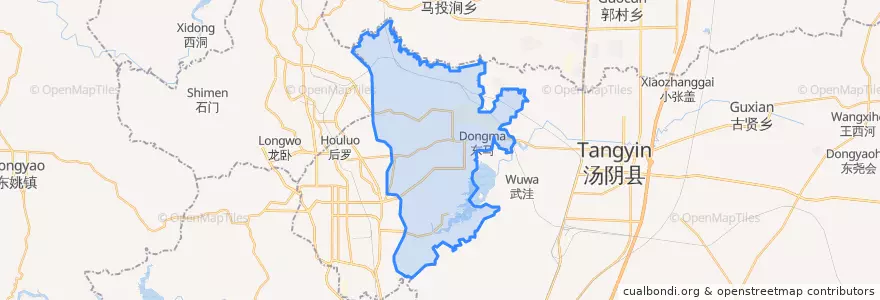 Mapa de ubicacion de 石林镇.