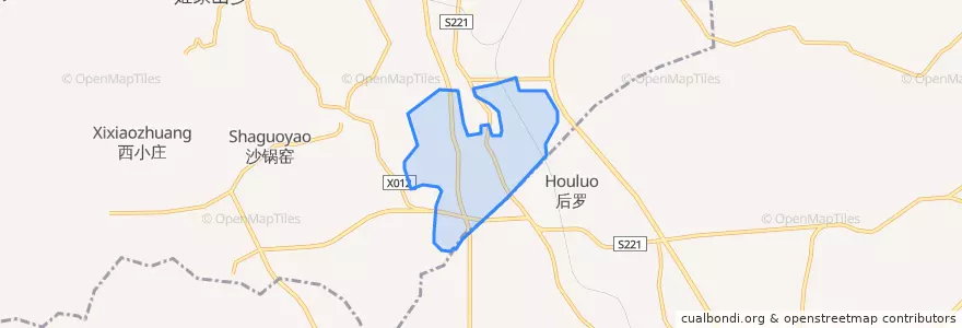Mapa de ubicacion de 中山路街道.