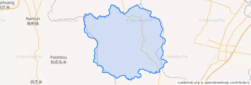 Mapa de ubicacion de 狮豹头乡.