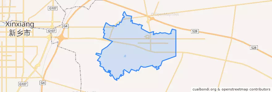 Mapa de ubicacion de 小店工业园区.