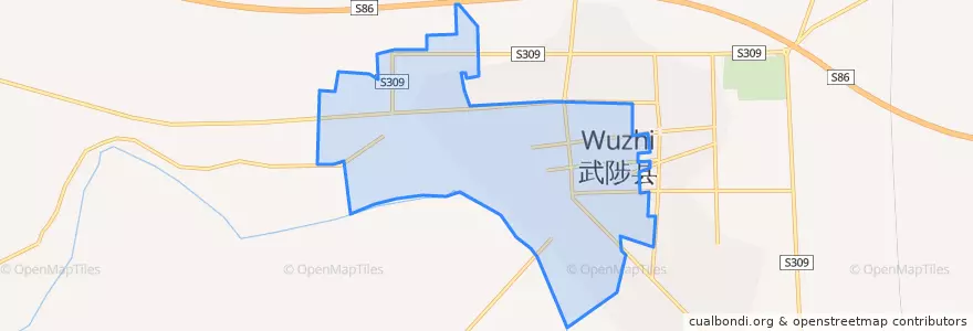 Mapa de ubicacion de 木城街道.