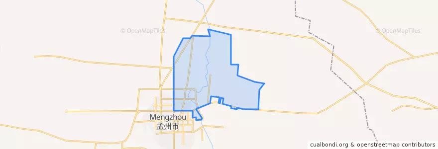 Mapa de ubicacion de 河阳街道.