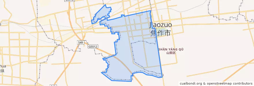 Mapa de ubicacion de 王褚街道.