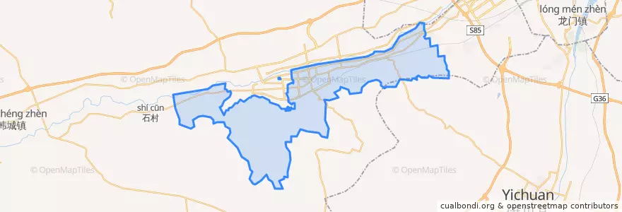 Mapa de ubicacion de Jinping.