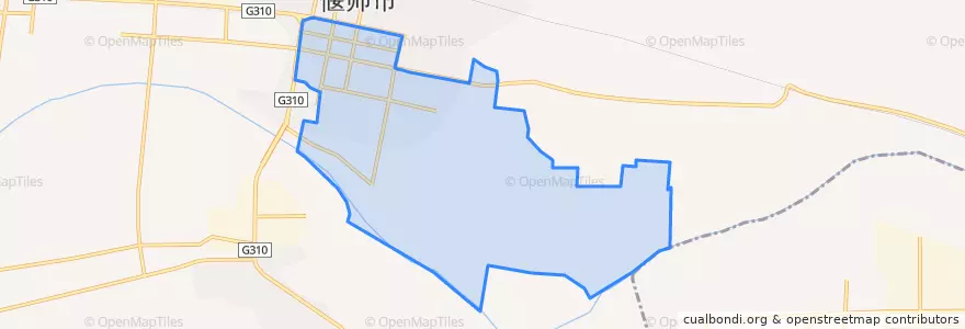 Mapa de ubicacion de 伊洛街道.
