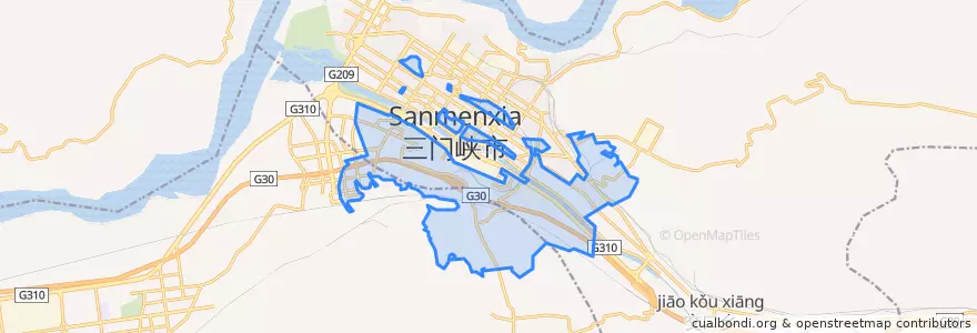 Mapa de ubicacion de 崖底街道.