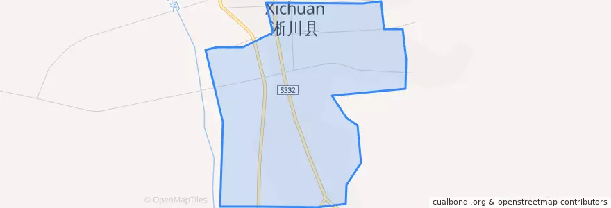 Mapa de ubicacion de Shangsheng Subdistrict.