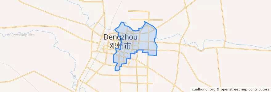 Mapa de ubicacion de 花洲街道.