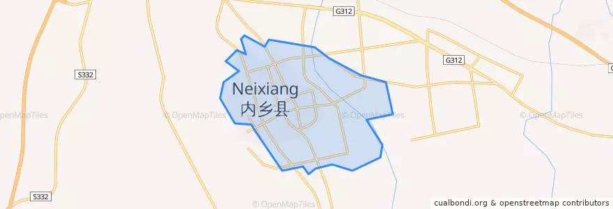 Mapa de ubicacion de 城关镇.