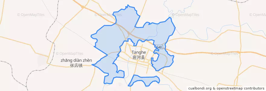 Mapa de ubicacion de Chengjiao.