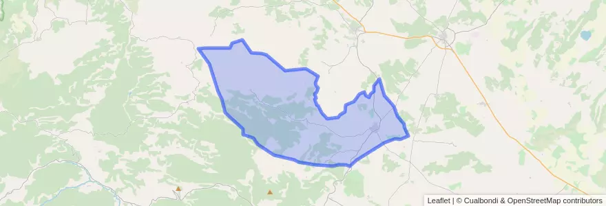 Mapa de ubicacion de Alcadozo.