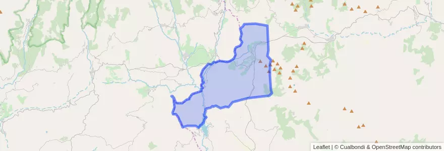 Mapa de ubicacion de Alcolea.