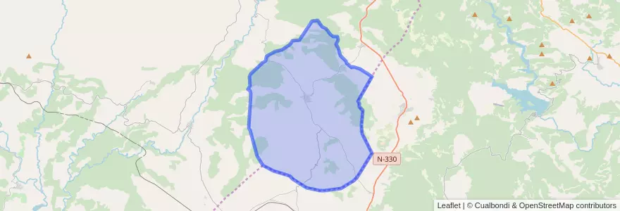 Mapa de ubicacion de Aliaguilla.