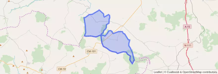 Mapa de ubicacion de Alpanseque.