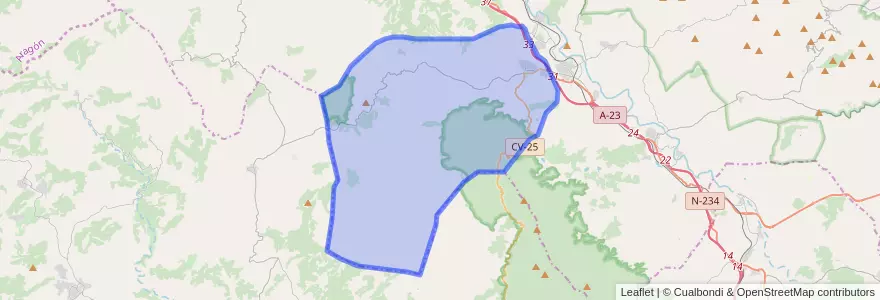 Mapa de ubicacion de Altura.
