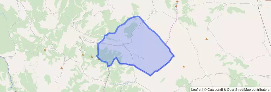 Mapa de ubicacion de Alustante.