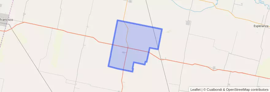 Mapa de ubicacion de Municipio de Angélica.