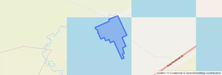Mapa de ubicacion de Antelo.