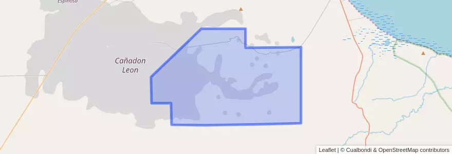 Mapa de ubicacion de Bahía Langara.