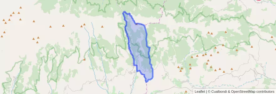 Mapa de ubicacion de Bayárcal.