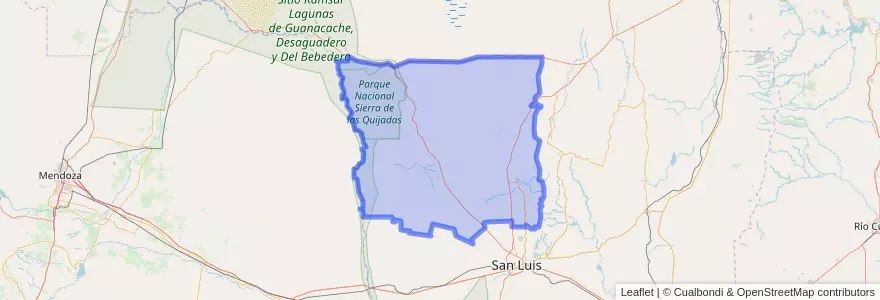 Mapa de ubicacion de Belgrano.