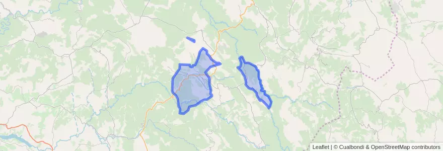Mapa de ubicacion de Beteta.