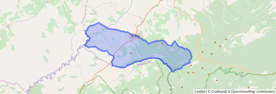 Mapa de ubicacion de Bienservida.
