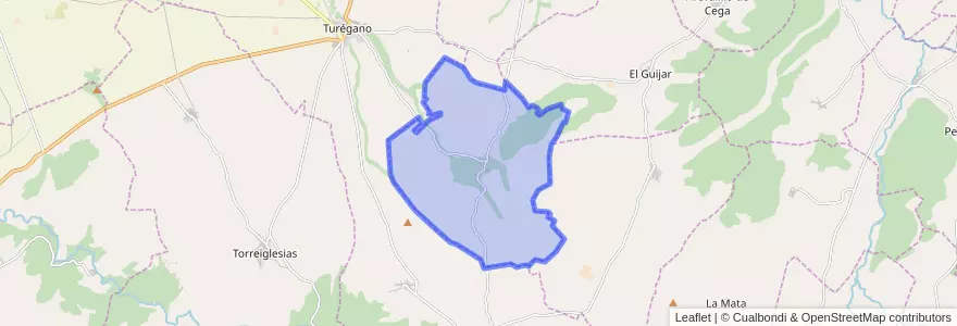 Mapa de ubicacion de Caballar.