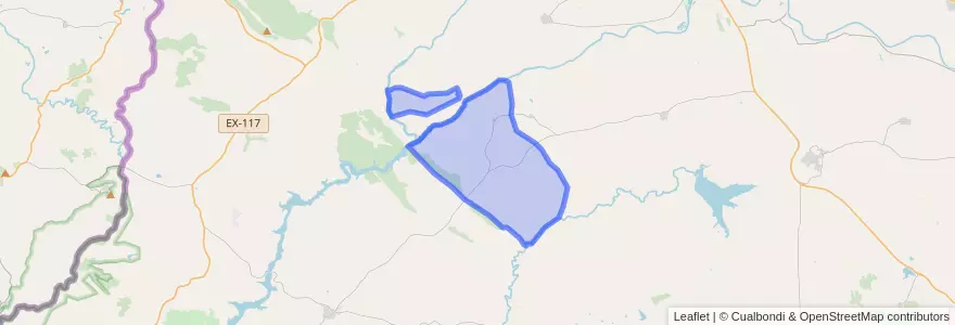 Mapa de ubicacion de Cachorrilla.