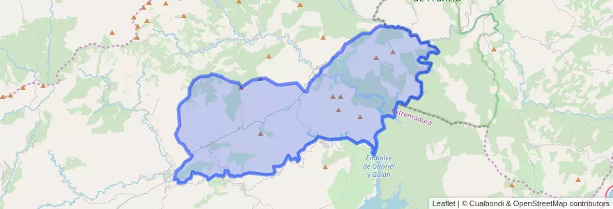 Mapa de ubicacion de Caminomorisco.